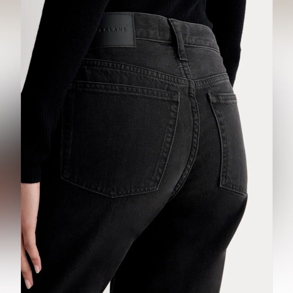 Free shipping! Everlane The Super-Soft Relaxed Jean - Black (Stormy) Size 25 - Picture 12 of 13